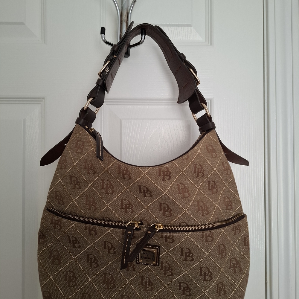 Dooney & Bourke Brown Shoulder Bag